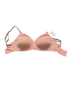 Minimalist Wireless T-Shirt Bra Bare Necessities Bare Ash Rose 32G NWT